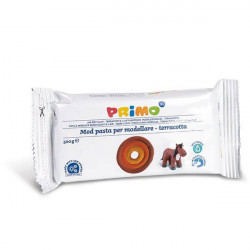 Primo Self-hardening Material, 500g, Terracotta