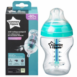 Tommee Tippee Advanced Anti-Colic Bottle X1, 260 ml with Heat Sensing Tube