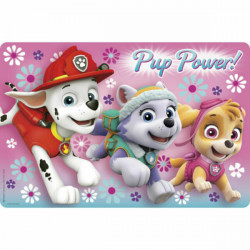 Zak! Designs Paw Patrol Skye Everest & Marshall Kid's Placemats , Girls