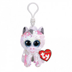 Ty Boos Flippable Unicorn Diamond Clip