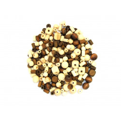 Foska  Wooden Beads, Assorted