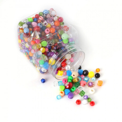 Foska  Plastic Beads, Assorted