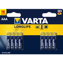 Varta Batteri Longlife AAA 16-pak