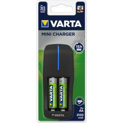 Varta Mini Charger Incl. 2x 2100 Mah Mignon AA