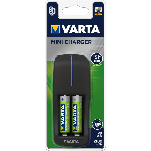 Varta Mini Charger Incl. 2x 2100 Mah Mignon AA