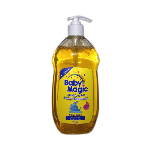 Baby Magic Baby Shampoo Shiny Soft Hair, 750 Ml