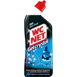 WC Net Toilet Cleaner Gel Crystal Blue Fresh 750ml