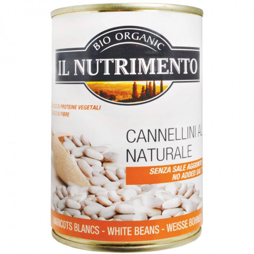 IL Nutrimento Organic White Beans in Water 400g