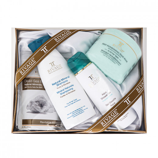 Rivage Hair & Bath Care Gift Set Box