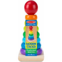 Melissa & Doug Rainbow Stacker Classic Toy