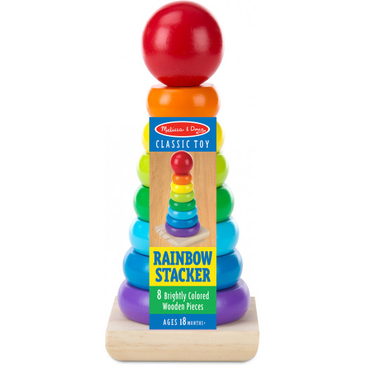 Melissa & Doug Rainbow Stacker Classic Toy