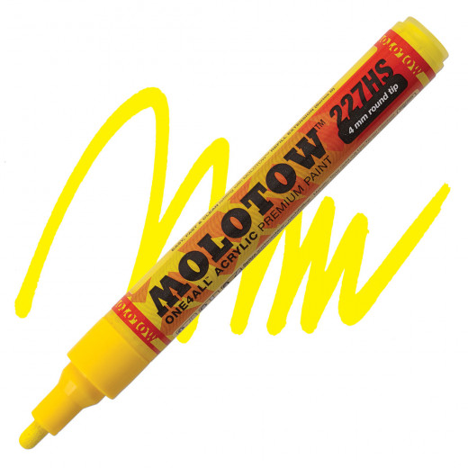 Molotow One4All Marker 4Mm Signal yellow
