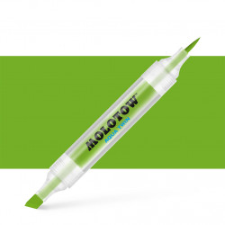 Molotow Aqua Twin Double Tip Marker Pen Yellow Green