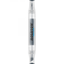 Molotow Aqua Twin Double Tip Marker Pen Neutral Grey 01