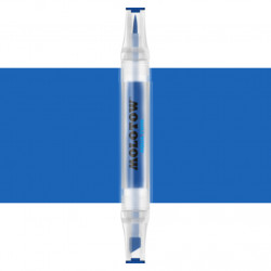 Molotow Aqua Twin Double Tip Marker Pen Blue Primaire