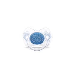 Suavinex Pacifier Premium Couture Physiological Teat - Light Blue +18