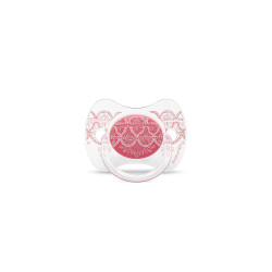 Suavinex Pacifier Premium Couture Physiological Teat - Pink +18