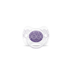 Suavinex Pacifier Premium Couture Physiological Teat 4-18 months, Purple