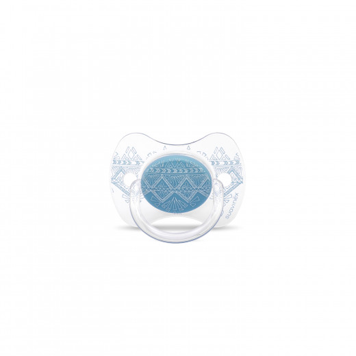 Suavinex Pacifier Premium Couture Physiological Teat 0-4 months- Dark Blue