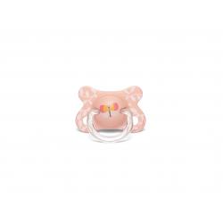 Suavinex - Silicone Pacifier 2-4 Months - Butterfly - Peach