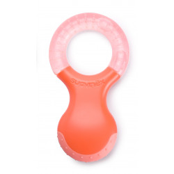 Suavinex Teething Ring Stage 2 + 4m - Orange