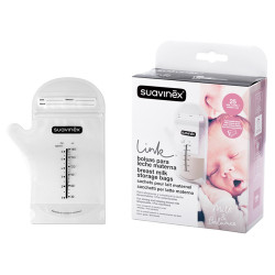 Suavinex Breast Milk Storage Bags, 25 Pieces