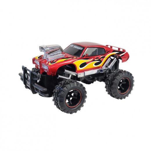 New Bright Radio-Controlled 1:15 Red Mega Muscle Truck