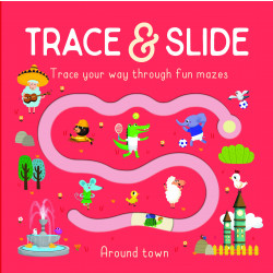 Yoyo- Trace & Slide : Around Town Board book