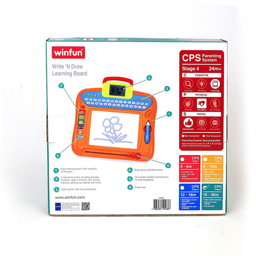 Winfun Write ‘n Draw Learning Board