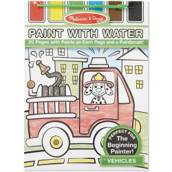 Melissa & Doug Paint With Water, Vehicles Design