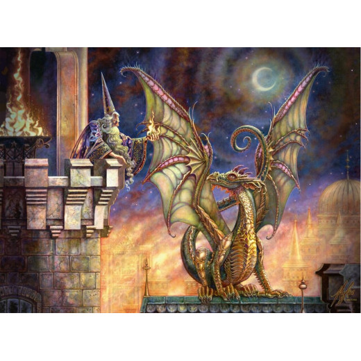Ravensburger Jigsaw Puzzle Gift of Fire Design, 100 Piece