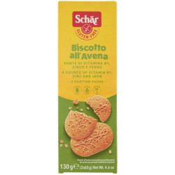 Schar Gluten-free Oatmeal Cookies, 130 Gram