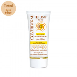 COVERDERM Filteray Face Tinted Light Beige SPF80 50ml