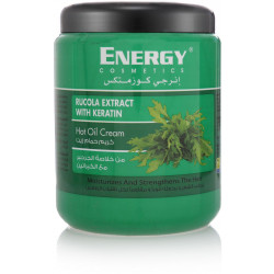 Energy Cosmetics Rucola Extract Hot Oil Cream with Keratin, 500ml