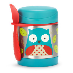 Skip Hop Insulated Food Jar, Owl Design. 325 Ml