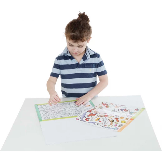 Melissa & Doug Seek & Find Sticker Pad - Adventure