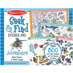 Melissa & Doug Seek & Find Sticker Pad - Adventure