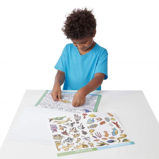 Melissa & Doug Seek & Find Sticker Pad- Animal