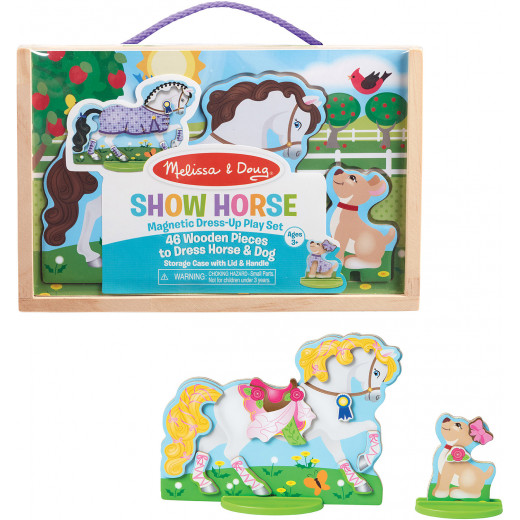 Melissa & Doug Show Horse Magnetic Dress-Up Play Set