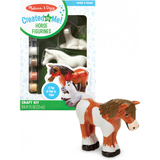 Melissa & Doug Decorate-Your-Own Horse Figurines