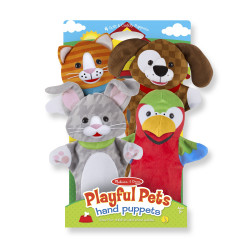 Melissa & Doug Playful Pets Hand Puppets