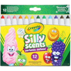 Crayola Silly Scents Wide line markers 12 count