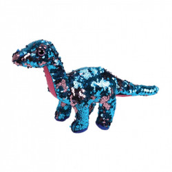 Ty Flippable Tremor The Aqua/Pink Sequin Dinosaur - 6"