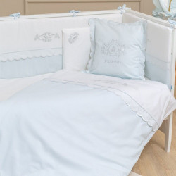 Funna Baby Bed Set 8pcs Prince, Blue, 70 X 140 cm