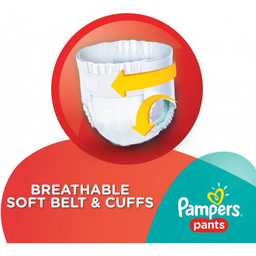 Pampers Diapers Pants Size 4, 9-14 kg, 28 Pieces