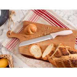 Madame Coco - Nancy Bread Knife, Soft Pink