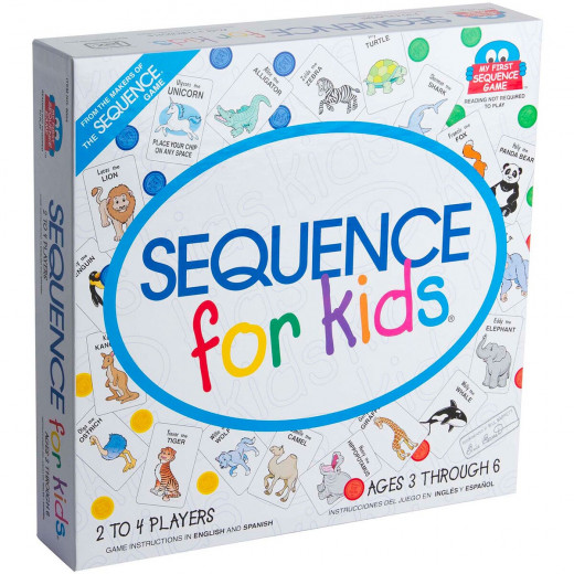 Sequence for Kids, 2 to 4 Players