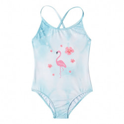 Slipstop Girls Swimsuit, Pinky Design