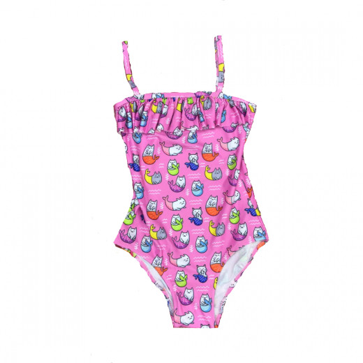 Slipstop Swimsuit Pinky Jolly Girls From 2-3 Years