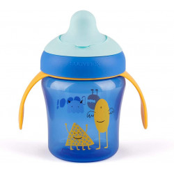 Suavinex Learning Cup Booo 200ml +6m  Blue